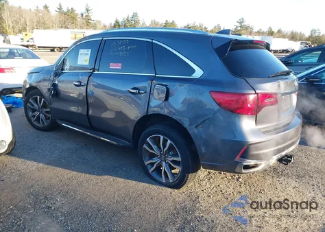 2020 Acura Mdx Advance Package z USA, uszkodzony, nr VIN 5J8YD4H86LL000808